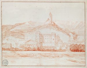 Château de La Roche-Guyon de Hubert Robert